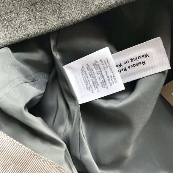 J.Crew NWT Bow Seam Wool Pencil Skirt Gray 6 - Picture 8 of 8